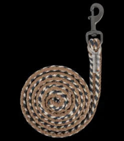 Waldhausen Stricke>Anbindestrick Plus Karabiner, dunkle Beschläge