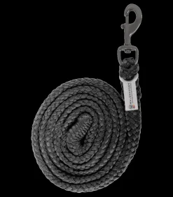 Waldhausen Stricke>Anbindestrick Plus Karabiner, dunkle Beschläge