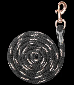 Waldhausen Stricke>Anbindestrick Rosé, Karabinerhaken