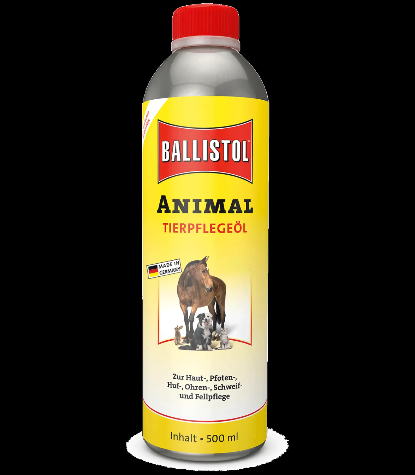 Ballistol Fell, Mähne & Haut|Huf & Pferdebein>Animal Tierpflegeöl, 500 ml