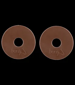 beris Gebisszubehör>Gummi-Gebissscheiben, braun, Paar