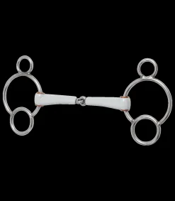 beris Spezialgebisse>3-Ring Gebiss, einfach gebrochen