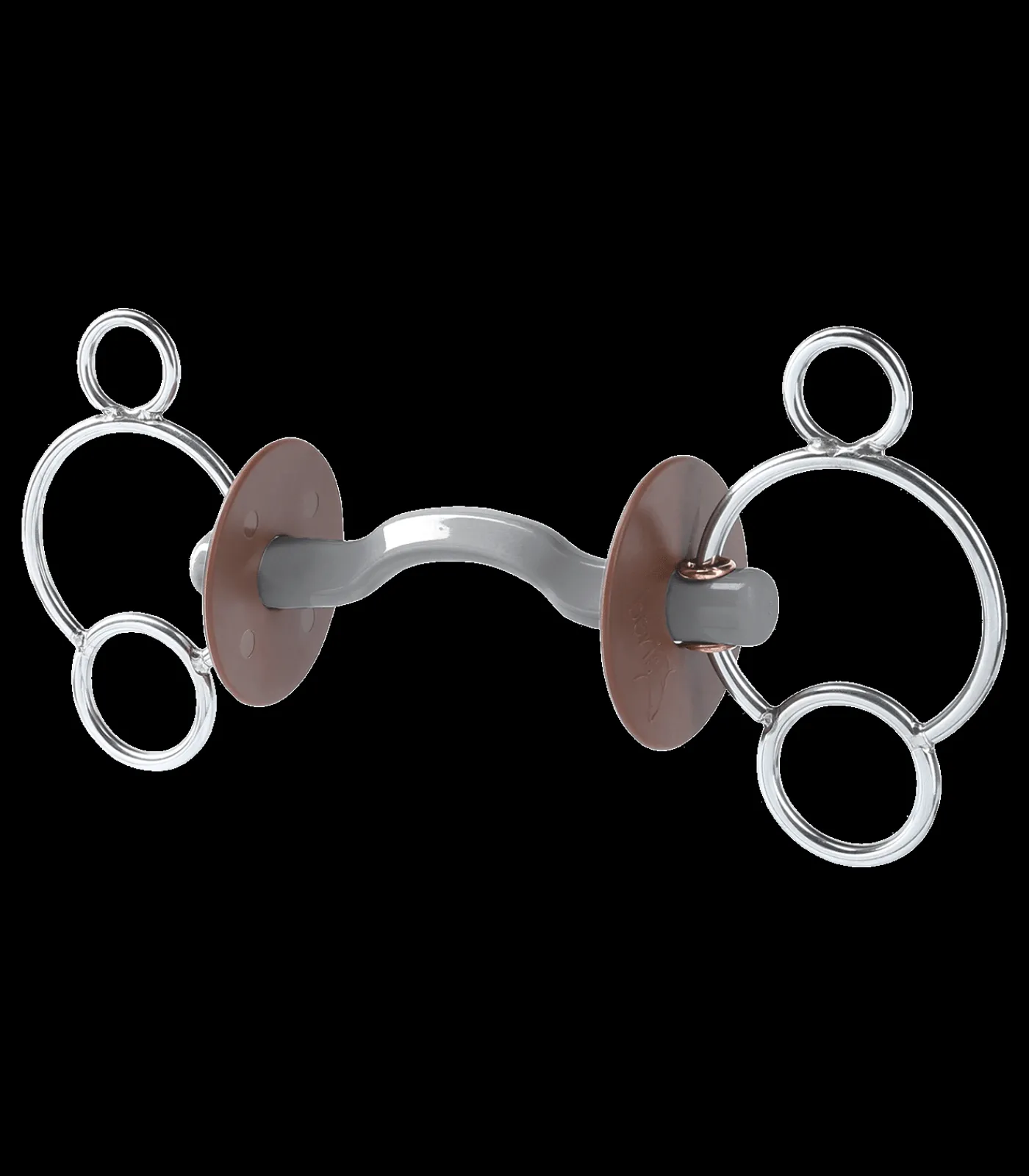 beris Spezialgebisse|Stangengebisse>3-Ring Gebiss mit KONNEX Zungenbogen