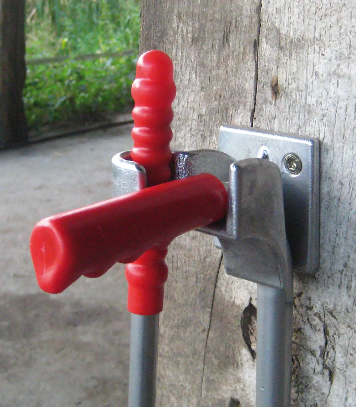 Waldhausen Reitplatz|Weide>Bollensammler-Halter, Metall