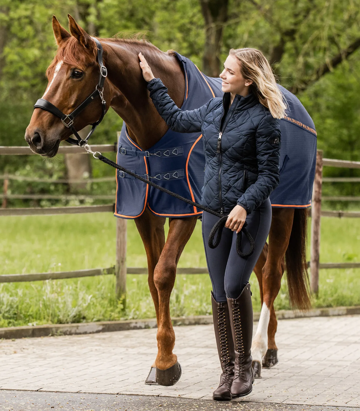 Waldhausen Fliegen- & Ekzemerdecken|Fliegendecken>Cooler Fliegen-Sommerdecke