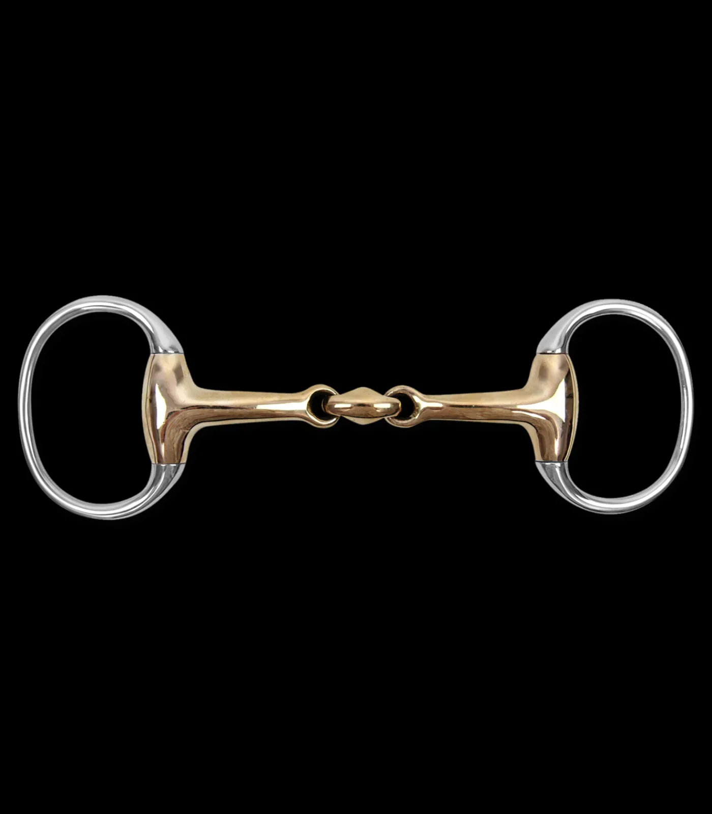 Waldhausen Pony & Shetty|Olivenkopfgebisse>Cupris Olivenkopfgebiss doppelt gebrochen