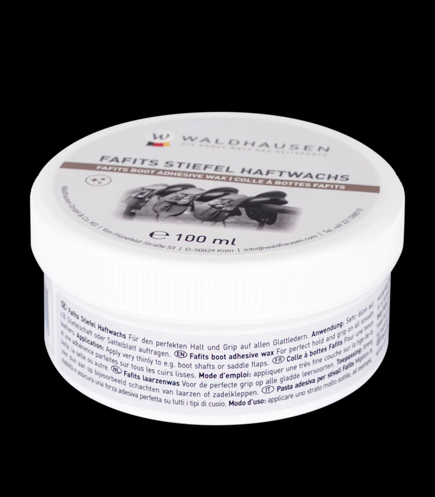 Waldhausen Sattelpflege|Schuhpflege & Zubehör>FAFITS Stiefel Haftwachs, 100 ml