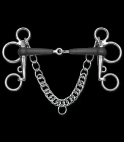 Waldhausen Pony & Shetty|Pelham>Gummi-Pelham, einfach gebrochen