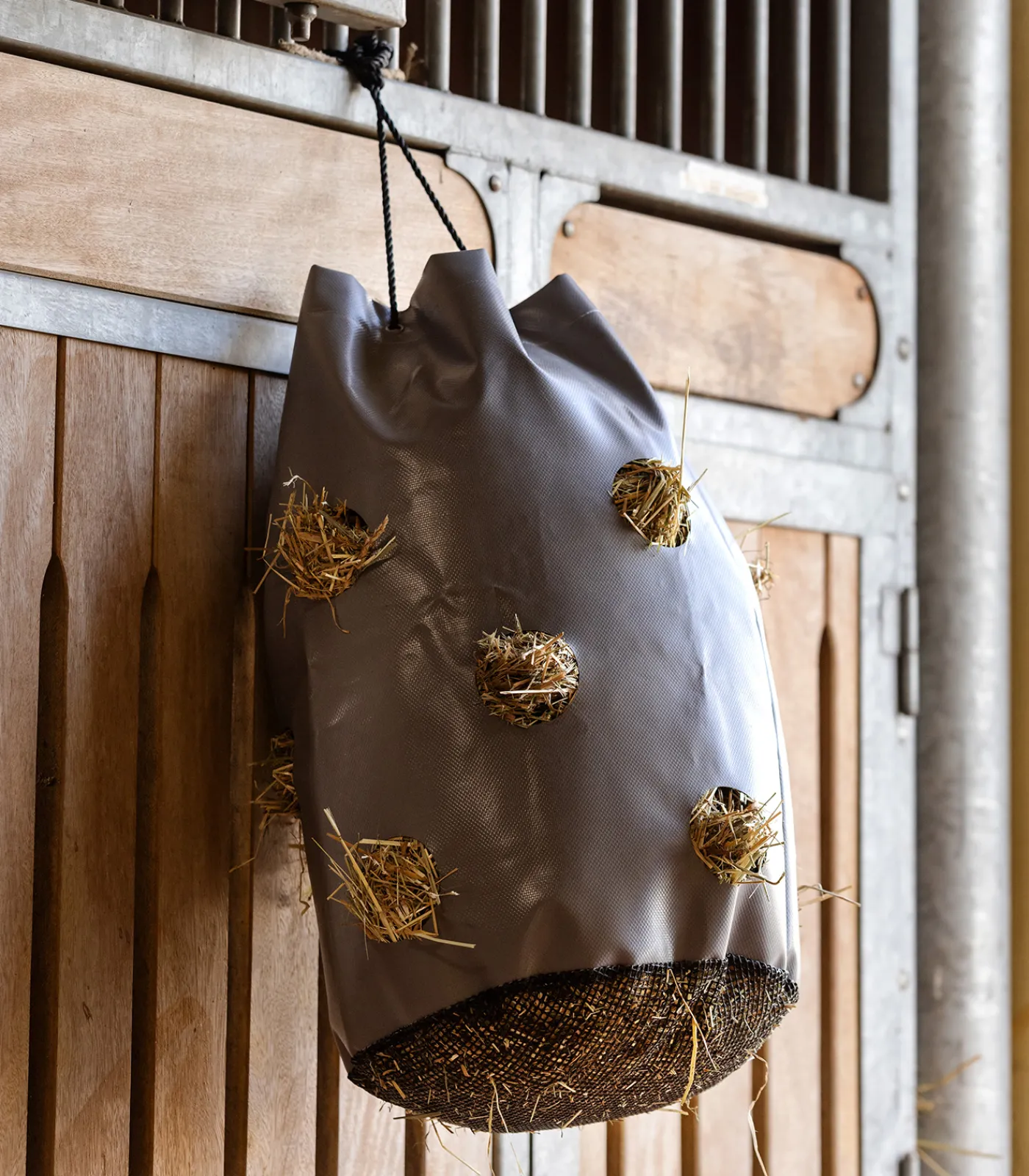 Waldhausen Heunetze>Heusack mit Netzboden