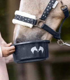 Waldhausen Futtereimer, Tröge & Schüsseln>Leckerli-Schale Lucky mit Deckel