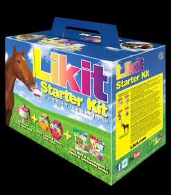 LIKIT Pferdespielzeug & Beschäftigung|Lecksteine>Starterpackung, 6 Teile