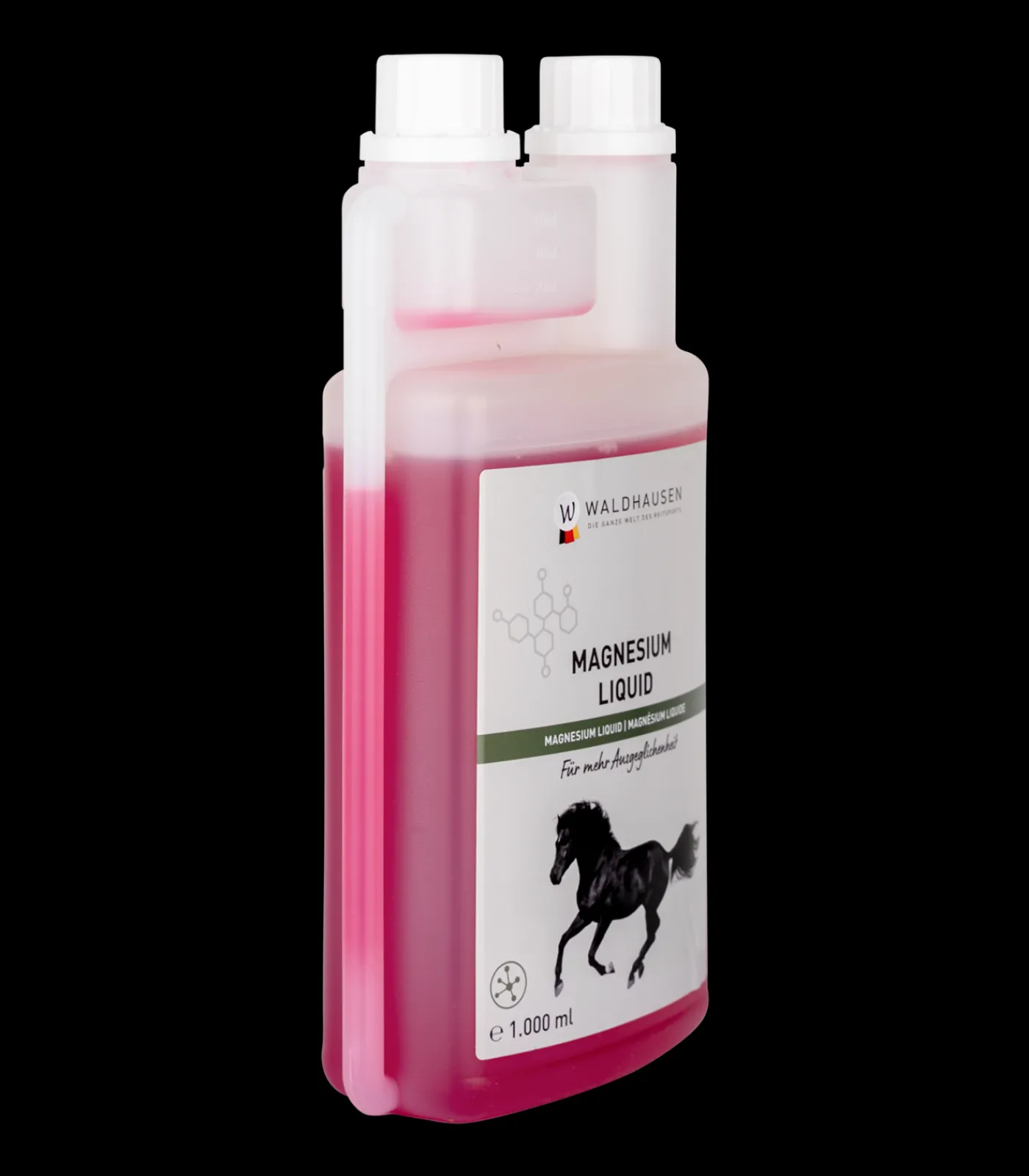 Waldhausen Ergänzungsfuttermittel|Stallapotheke>Magnesium liquid - Für mehr Ausgeglichenheit, 1 l