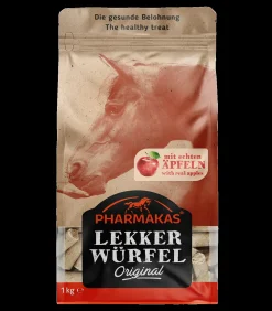 Pharmakas Leckerli>® Lekkerwürfel Apfel, 1 kg