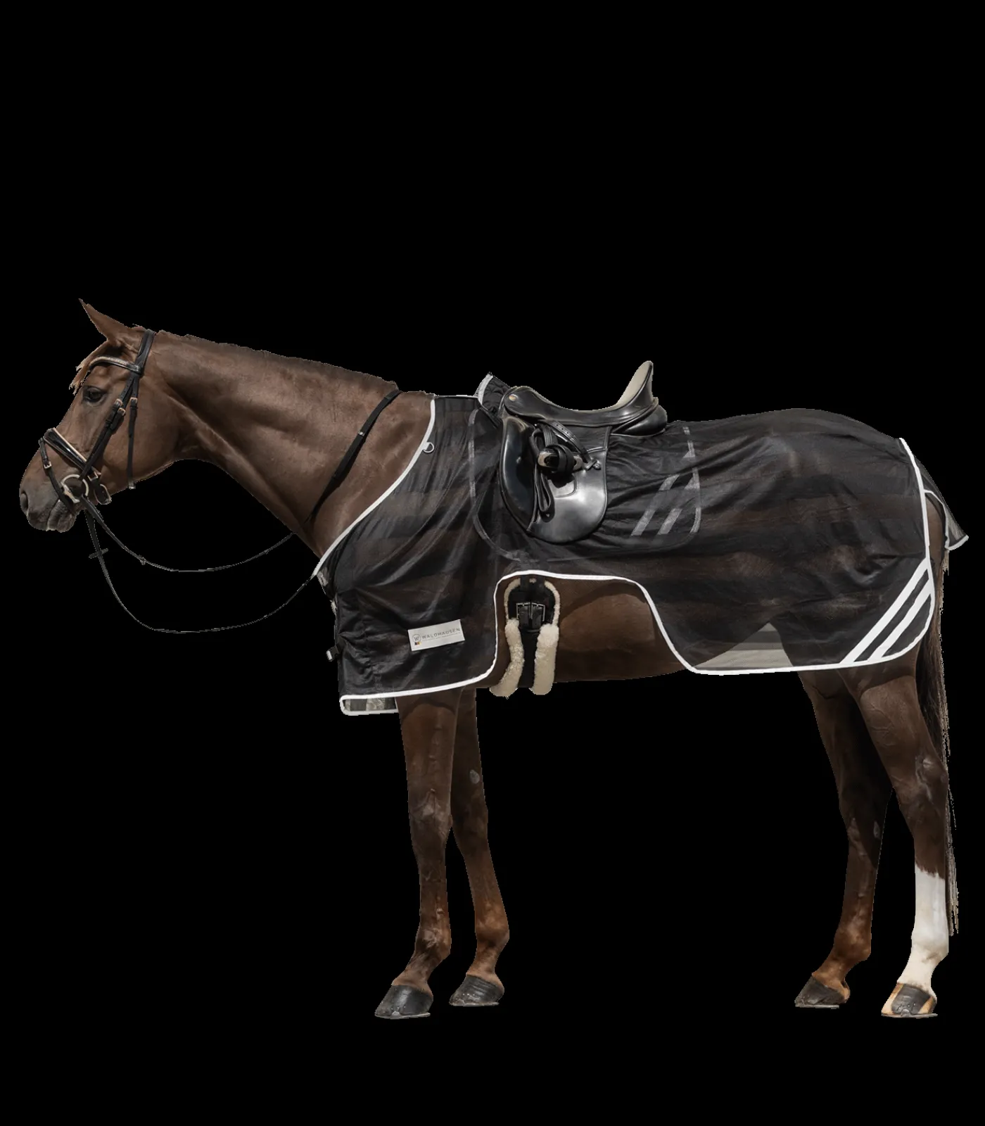 Waldhausen Reflexprodukte|Ausreit- & Führanlagendecken>REFLEX Ausreitdecke, silber