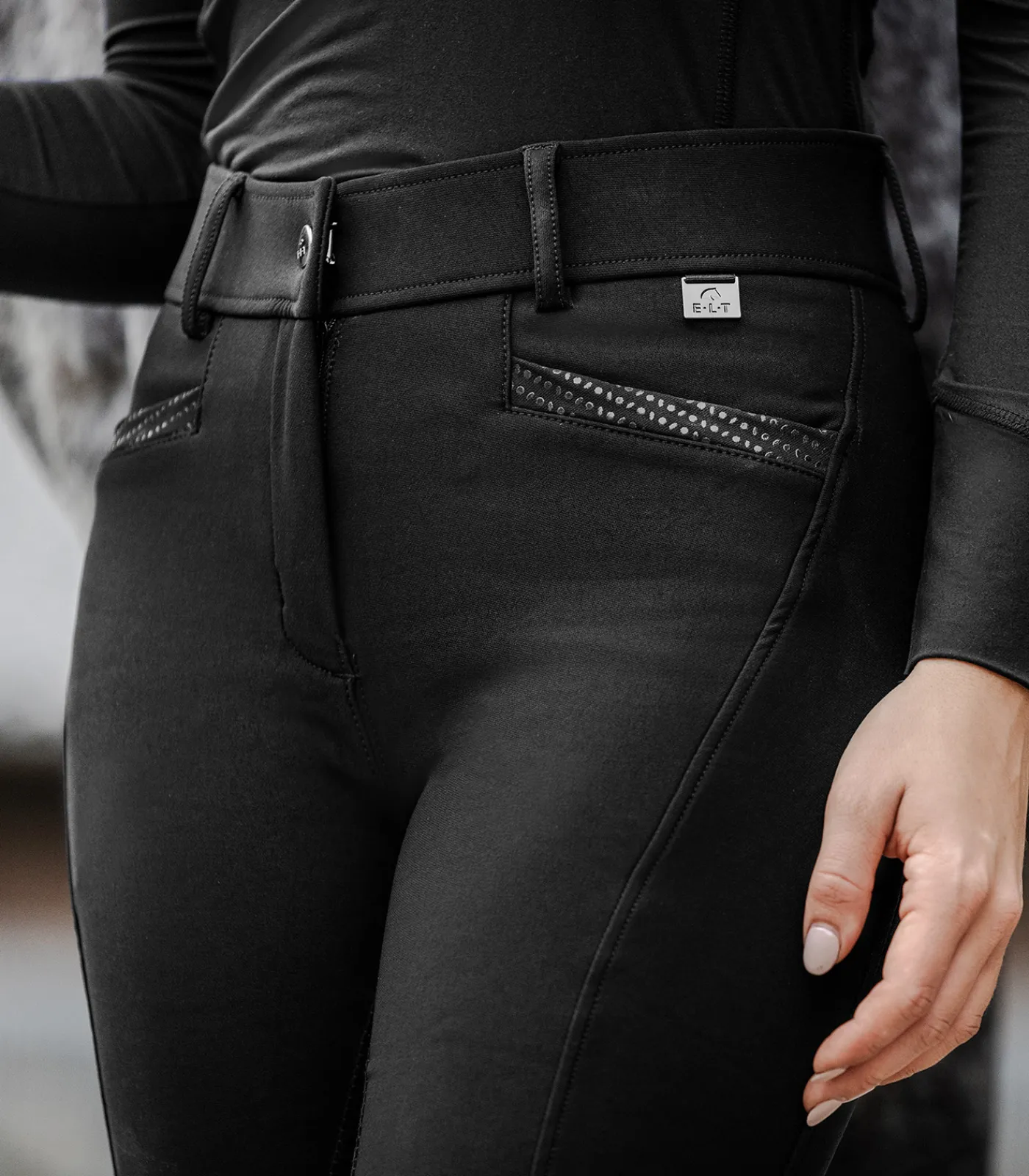 ELT Vollbesatzreithosen>Reithose Oktavia Curved High Waist