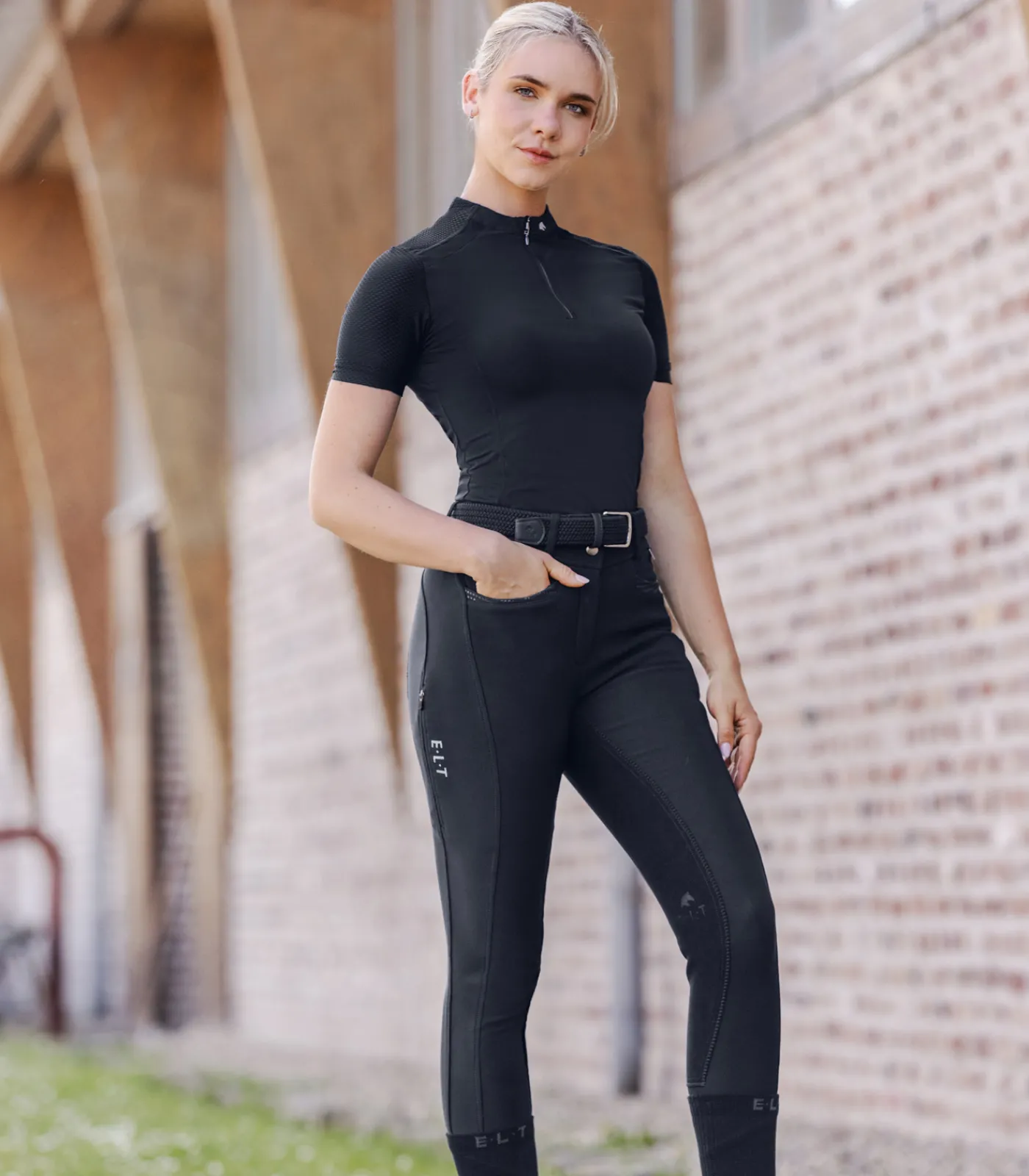 ELT Vollbesatzreithosen>Reithose Oktavia Curved High Waist