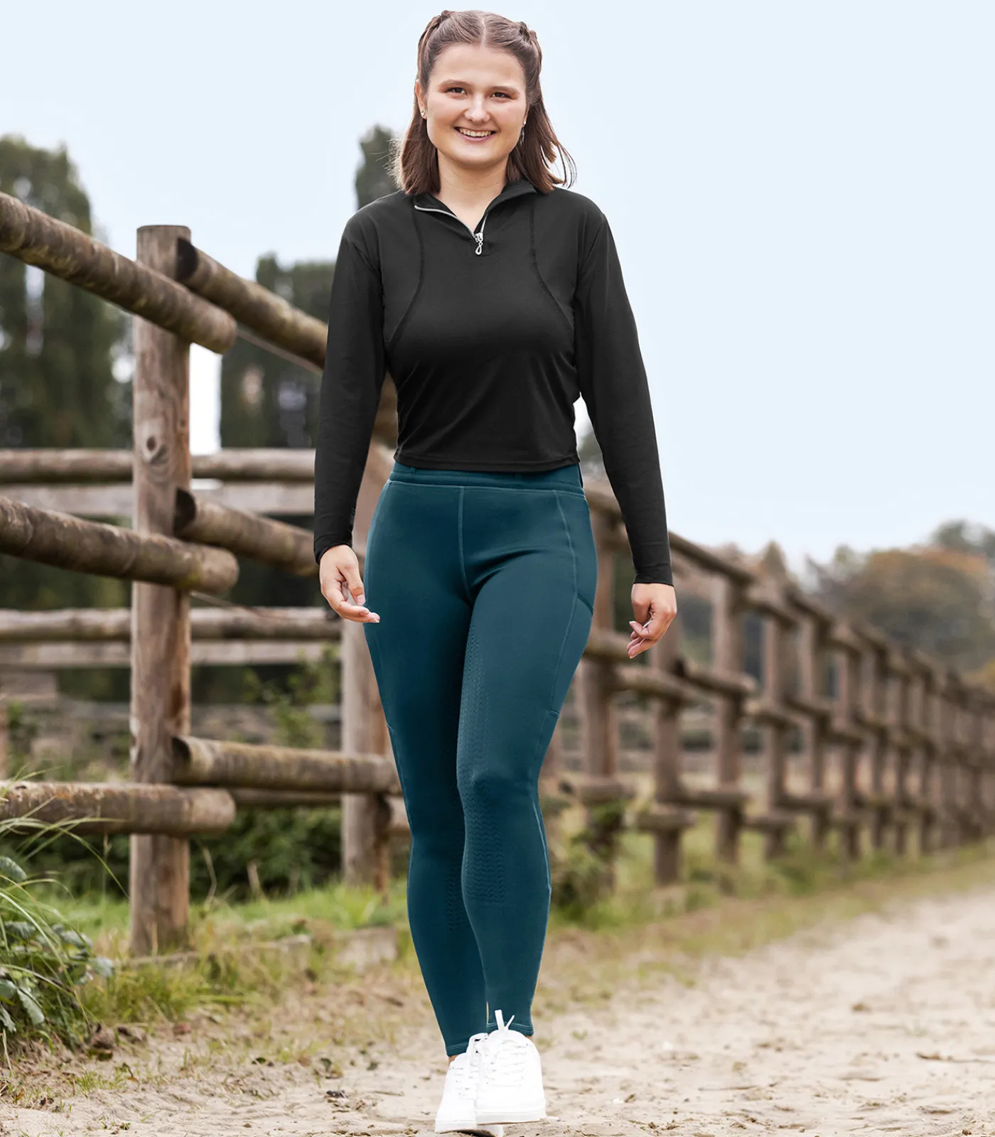 Kinder ELT Kinderreithosen|Teens Collection>Reitleggings Ella Glam