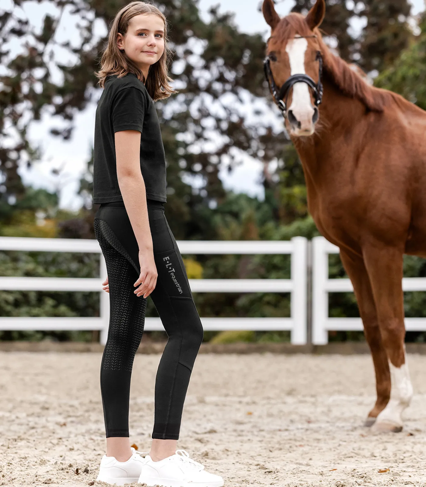 Kinder ELT Kinderreithosen|Teens Collection>Reitleggings Ella Glam