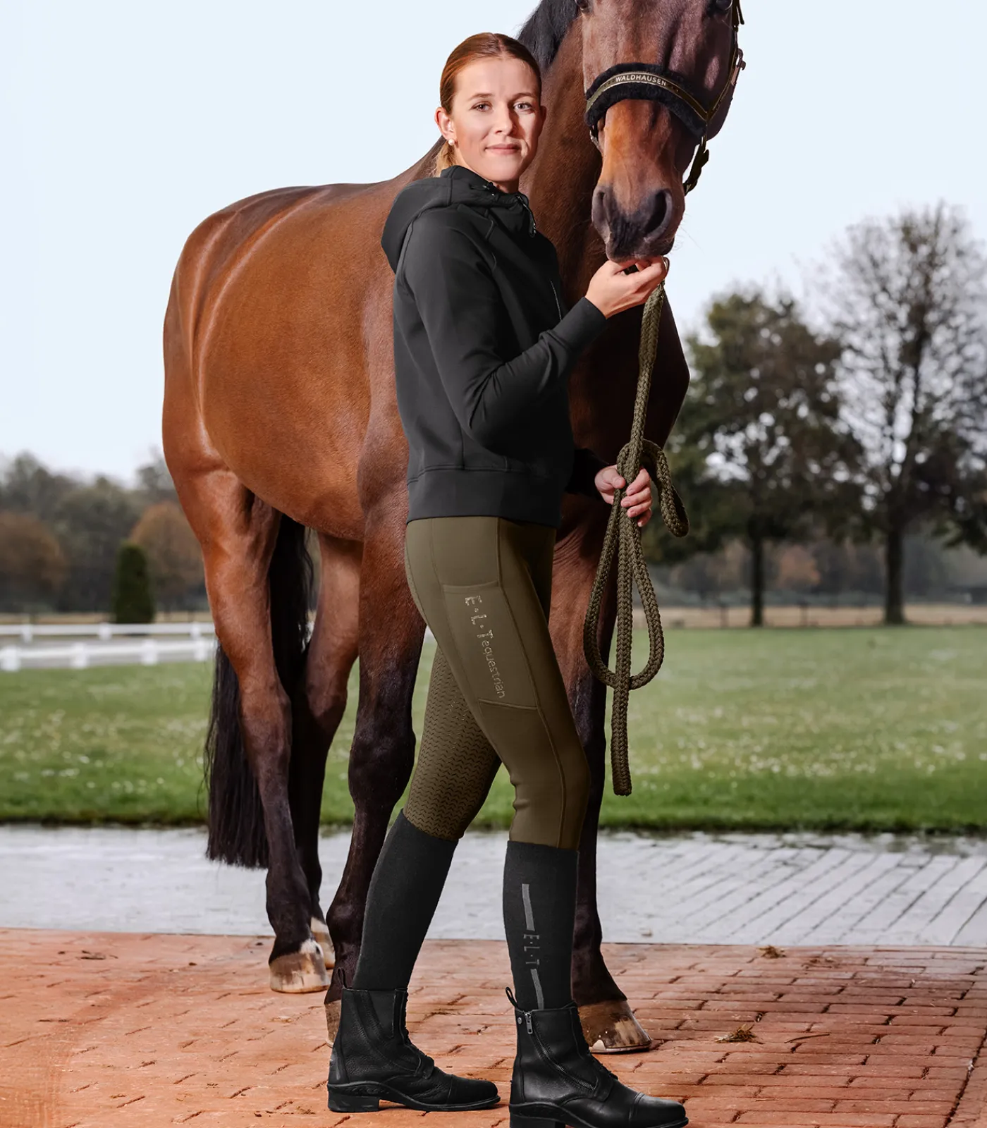 Kinder ELT Kinderreithosen|Teens Collection>Reitleggings Ella Glam