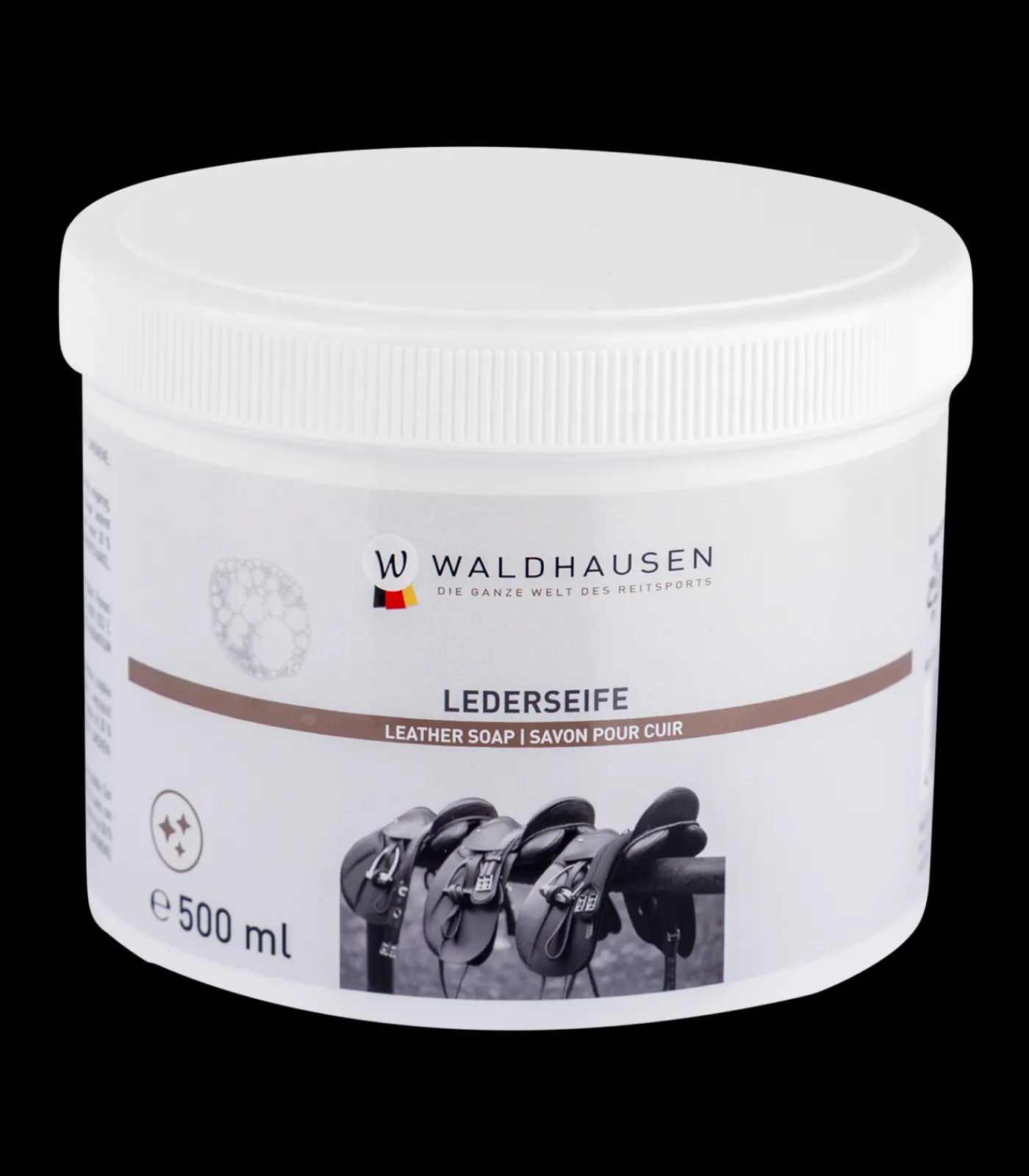 Waldhausen Lederpflege|Sattelpflege>Sattel- & Lederseife in der Dose, 500 ml