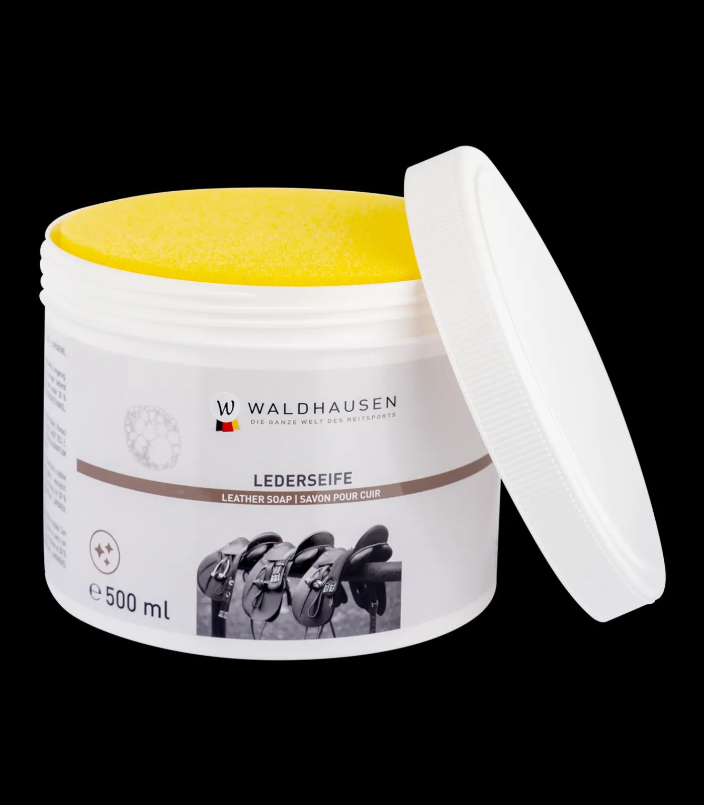 Waldhausen Lederpflege|Sattelpflege>Sattel- & Lederseife in der Dose, 500 ml