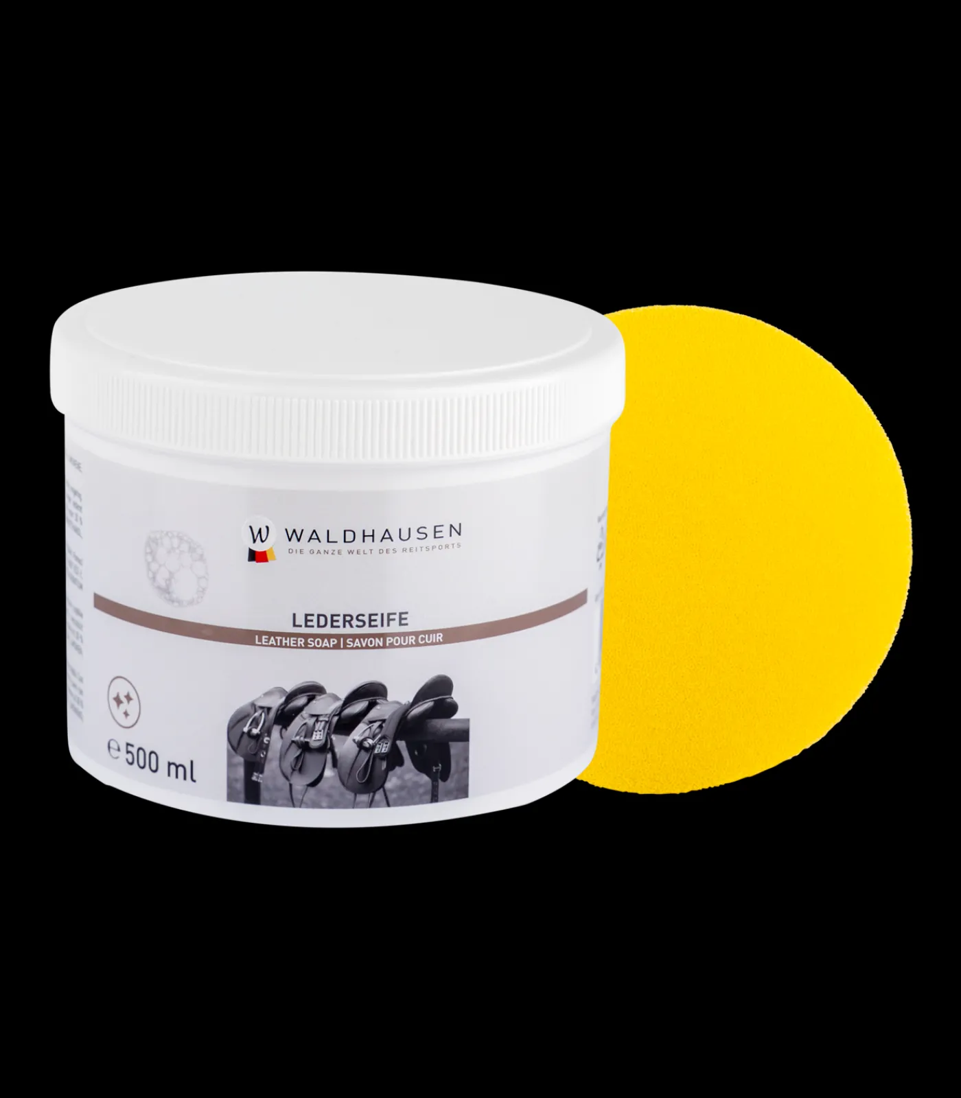 Waldhausen Lederpflege|Sattelpflege>Sattel- & Lederseife in der Dose, 500 ml