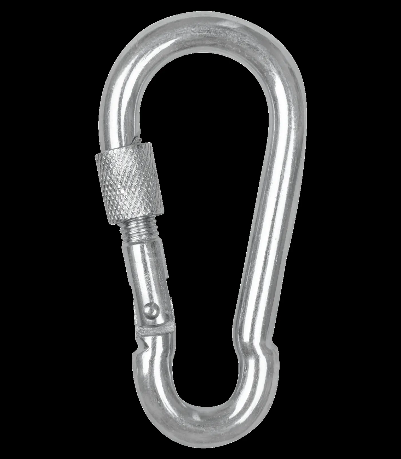 Waldhausen Anbinder & Zubehör>Sicherheits-Karabiner mit Schraubverschluss 9cm