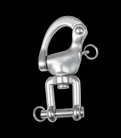 Waldhausen Fahrsport>Sicherheitsschäkel, Edelstahl 90 mm