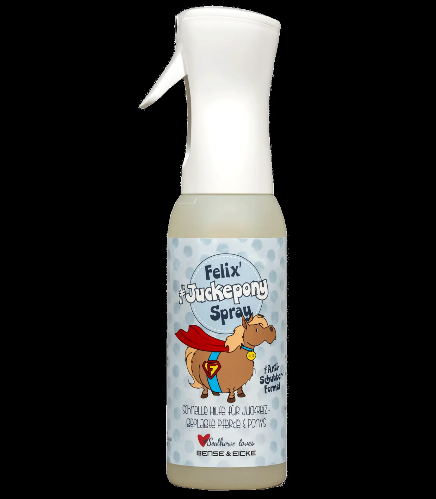 #soulhorse Fell, Mähne & Haut>Soulhorse Felix" #Juckepony Spray