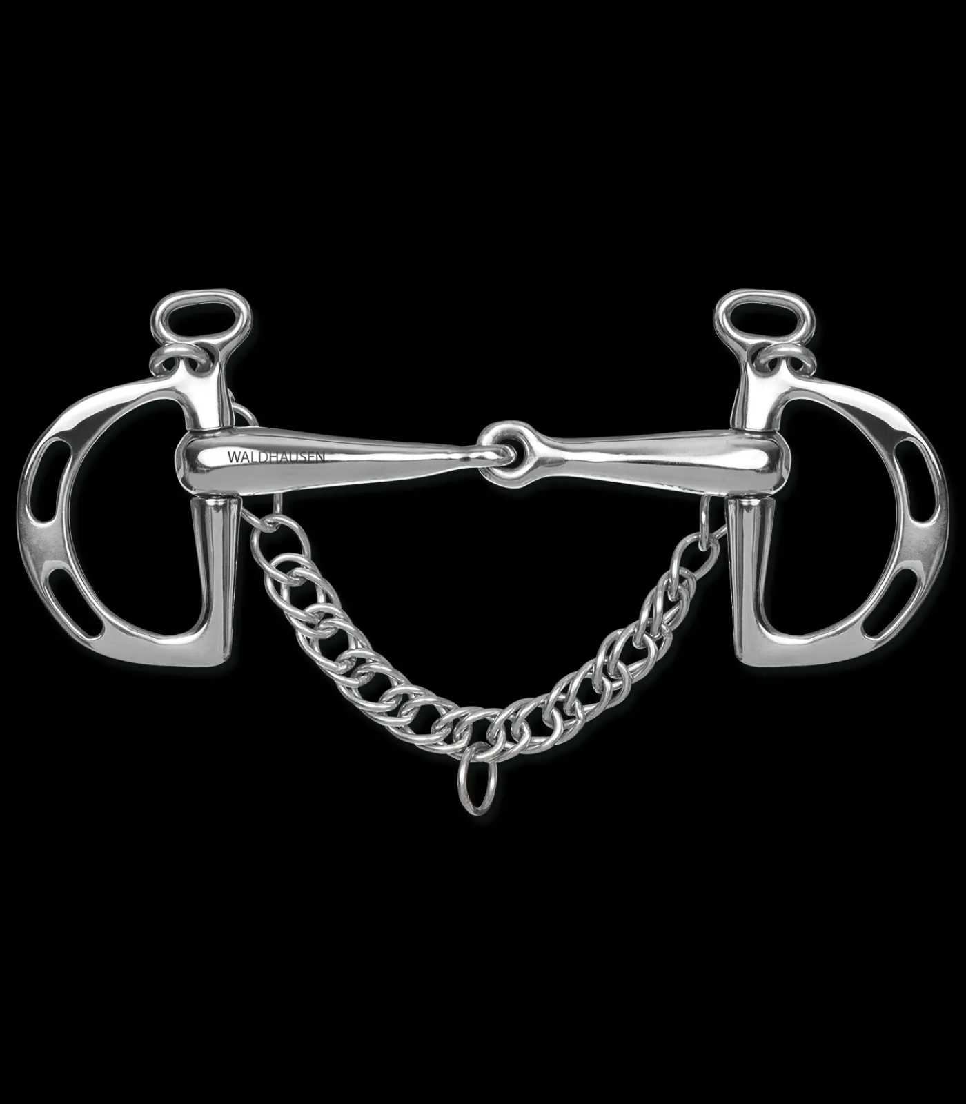 Waldhausen Kandarengebisse & Unterlegtrensen>Springkandare, hohl