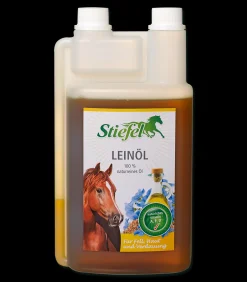 Stiefel Ergänzungsfuttermittel>Leinöl - Für Fell und Verdauung