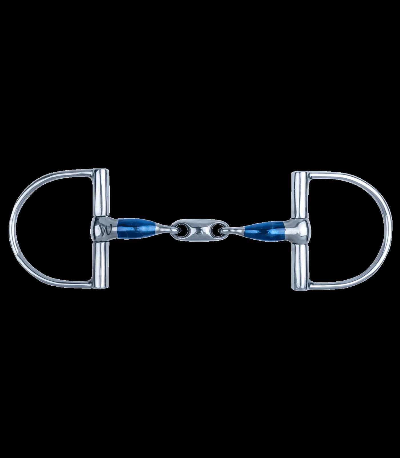 Waldhausen D-Ring Gebisse>Sweet Iron D-Ring Gebiss, doppelt gebrochen, anatomisch