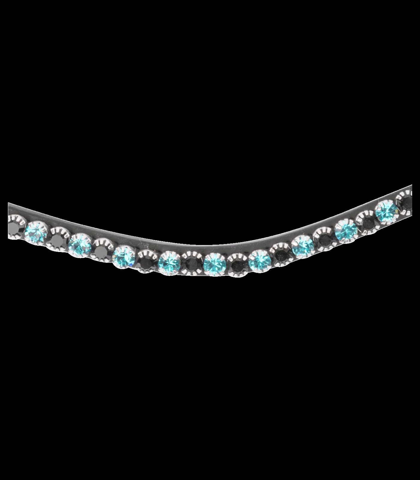 Waldhausen Stirnriemen>X-Line Stirnband Glam, schwarz