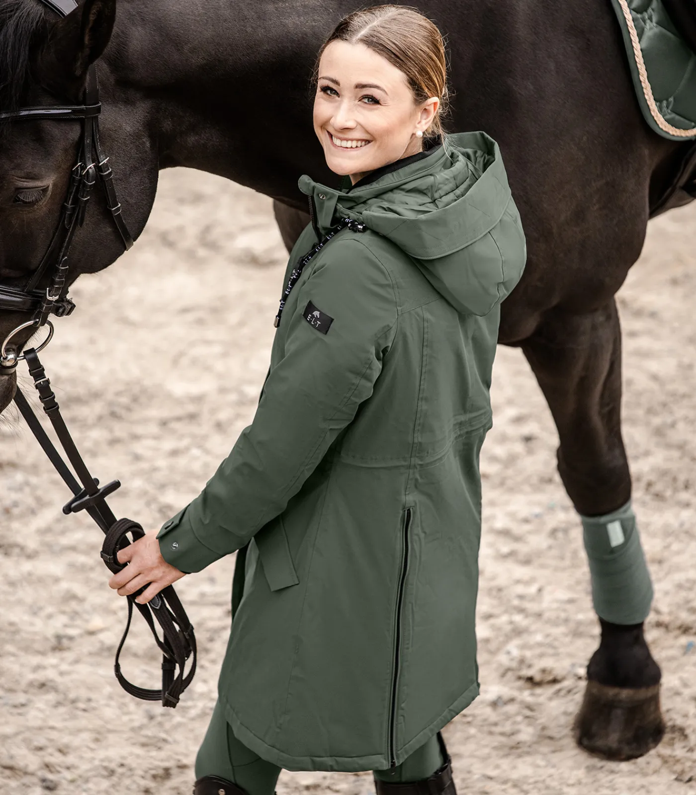 ELT Equestrian Performance|Reitjacken & -Mäntel>Winter-Performance-Reitparka Ontario